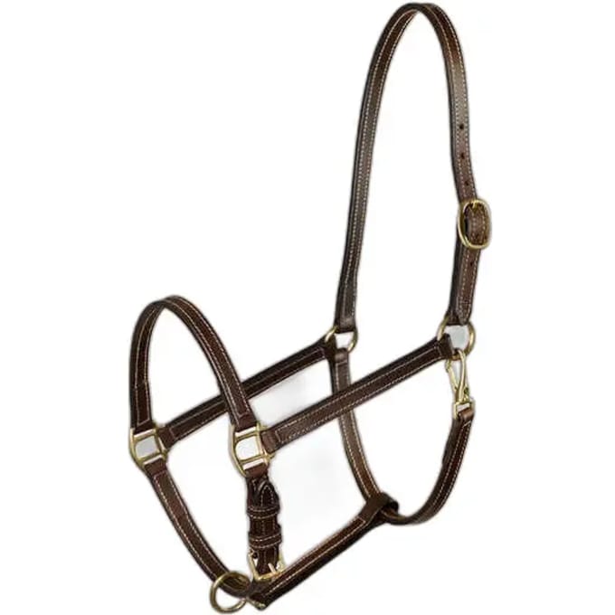 Horze Fremont Lederen Halster, Brown,