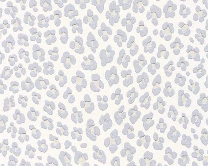 DIERENHUID BEHANG | Panterprint - zilver creme grijs - A.S. Création Michalsky 3