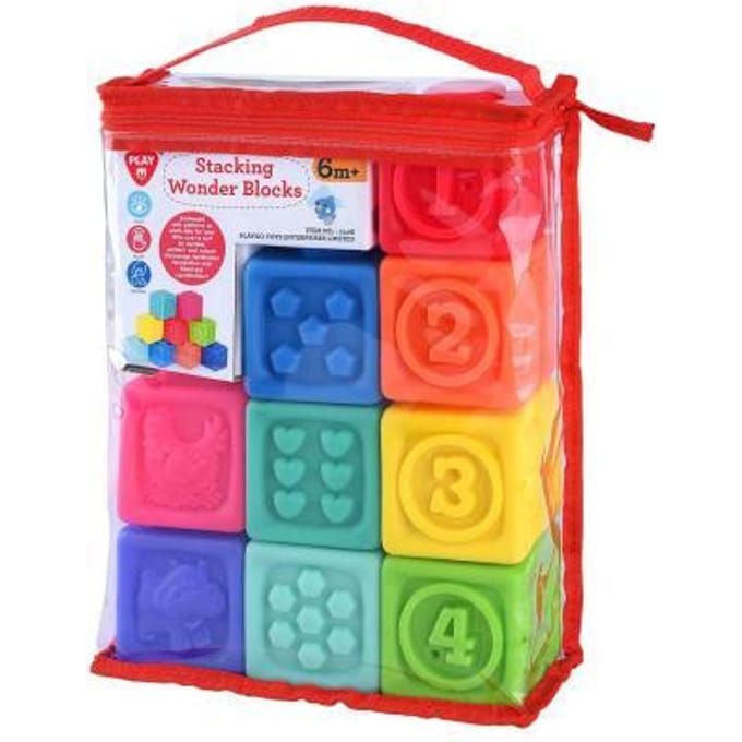 Playgo Zachte blokken 9-delig Interactief speelgoed