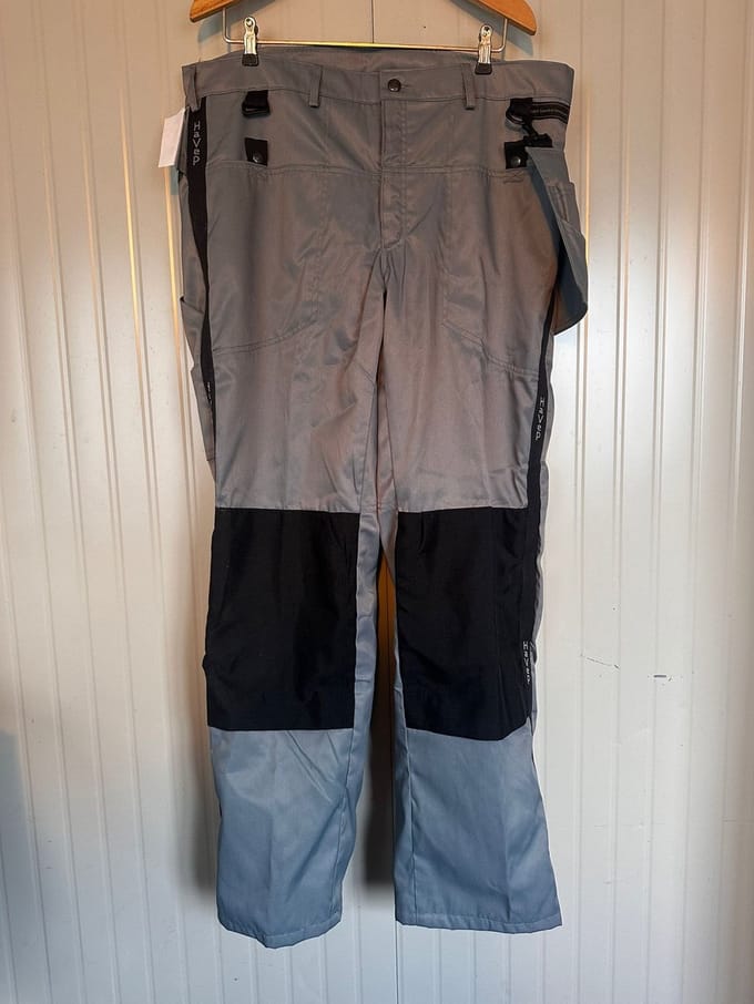 Havep 8489 Werkbroek | grijs, zwart | maat 54 - waterdicht