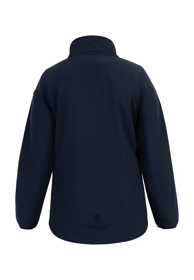 Schmuddelwedda Softshelljack - gerecycled materiaal jongens (kinderen) marine