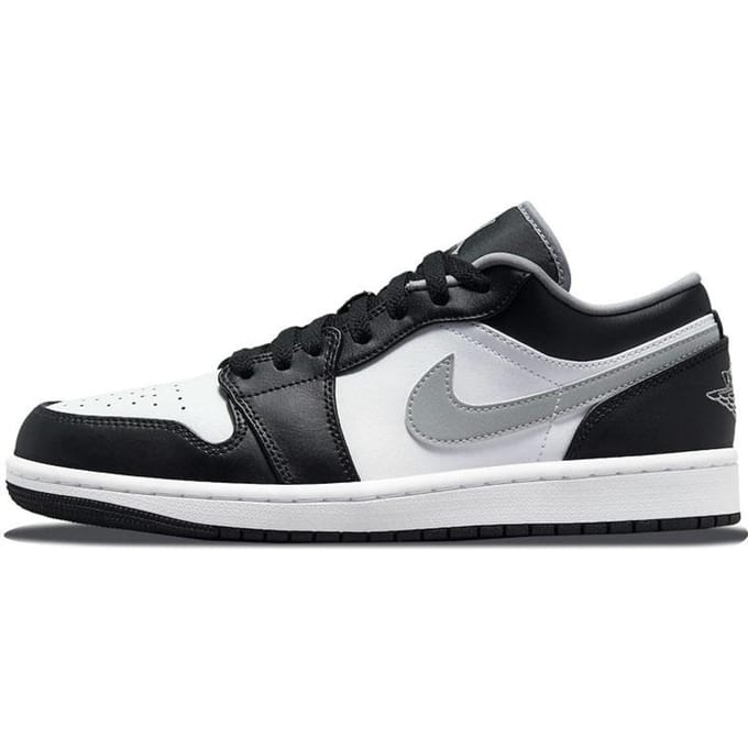 Jordan 1 Low Zwart Wit Grijs 553558-040 44.5 gray