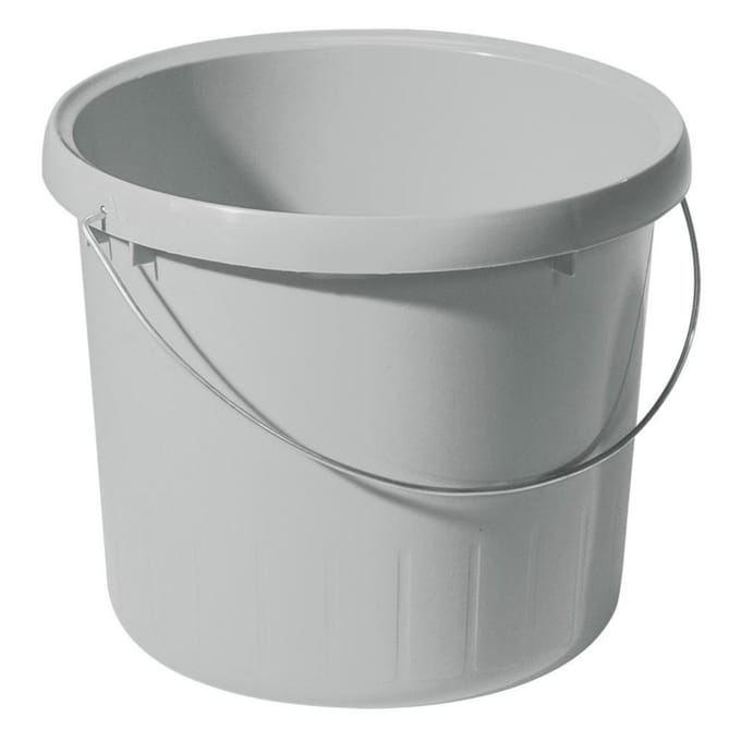 Allibert emmer graniet grijs 5 L