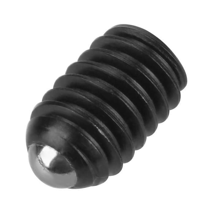 10 stuks M4 schroefdraad zeskant koolstofstalen kogelveerplunjers set (M4*6)
