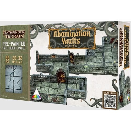Dungeons & Lasers Pathfinder Terrain: Abomination Vaults Pre-Painted