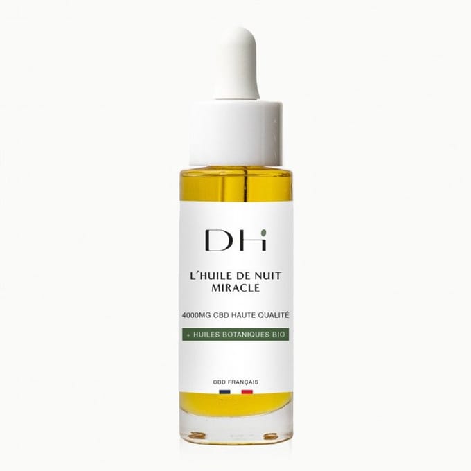 15% CBD Miracle Night Oil – Hydrateert & Kalmeert | Deli Hemp (30ml.)