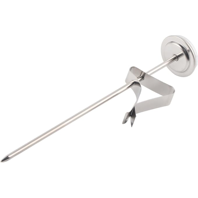 Roestvrijstalen Melkthermometer -10~110 celsius Gemakkelijk te Reinigen Koffie Opschuimaccessoires white
