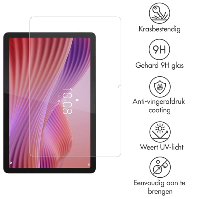 imoshion Premium Tablet Screenprotector - Geschikt voor Lenovo Tab (2025) - Gehard Glas - Extra sterk