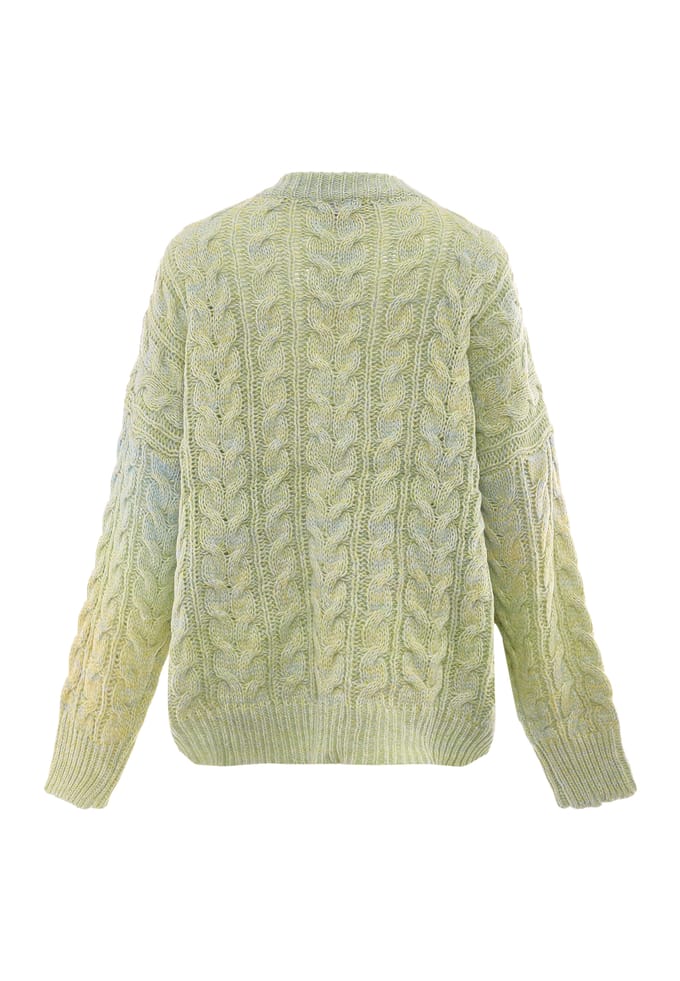 Mymo Jumper Dames LIME MUNT