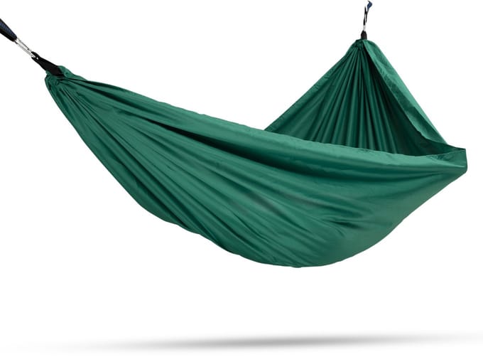 Travelnet Hangmat L240 x B140 - Groen- 1 persoons