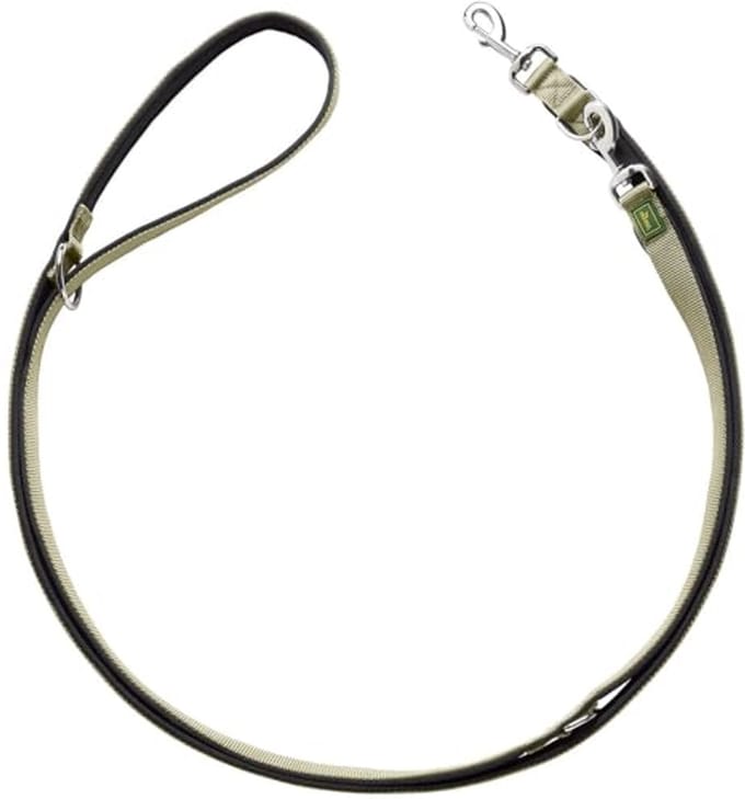 HUNTER NEOPREN Verstelbare hondenriem, 2,0 x 200 cm, olijf/zwart