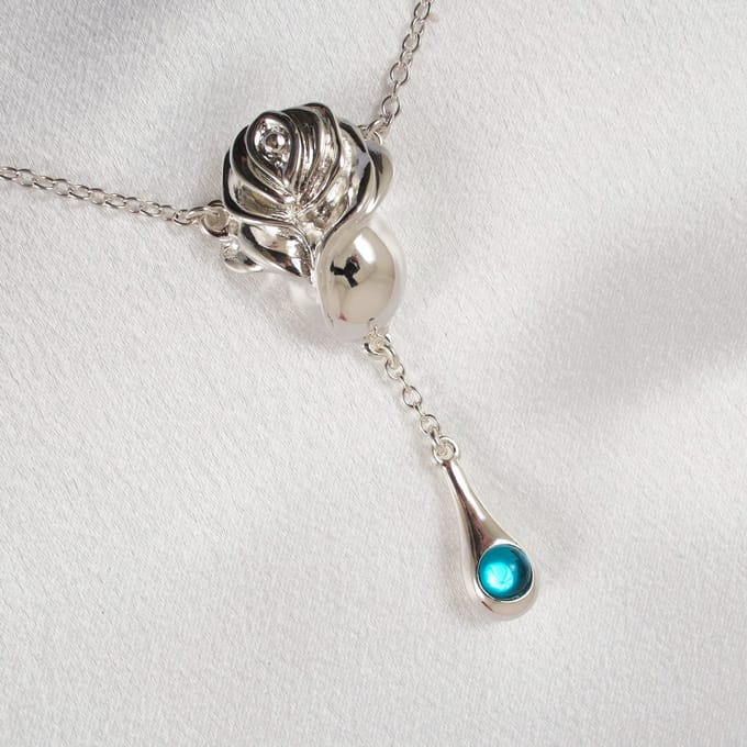 Sylvie Monthulé | Zilveren Bodychain | Love Rose Maat S