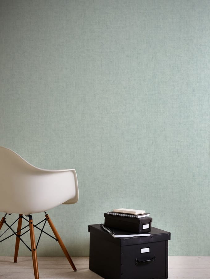 UNI BEHANG | Modern - blauw - A.S. Création Greenery
