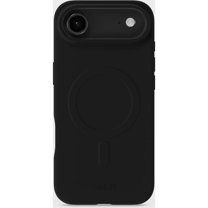 Holdit Soft geschikt voor MagSafe Case geschikt voor iPhone Air - Zwart