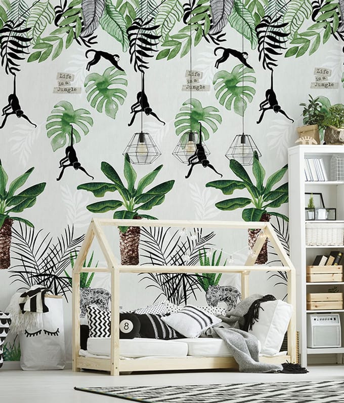 INGK Behang - Kids - Abby & Bryan - Life is a jungle