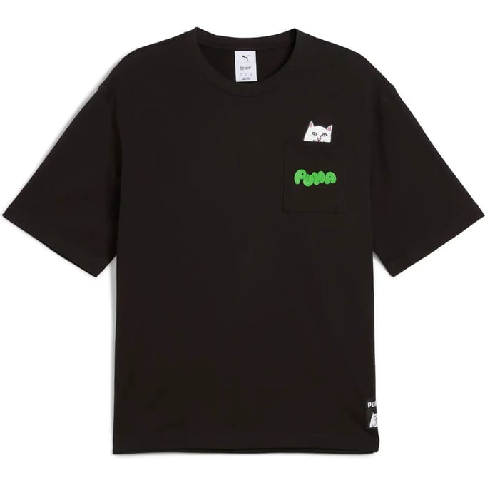 PUMA T-SHIRT X RIPNDIP RELAXED POCKET 63377901 r L