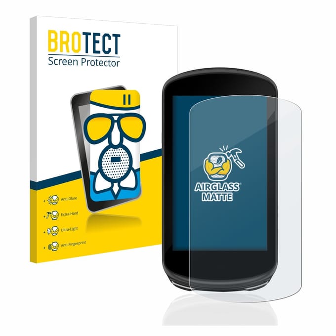 BROTECT - Screenprotector voor Garmin Edge 1030 Plus - Folie Beschermfolie Beschermglas matte