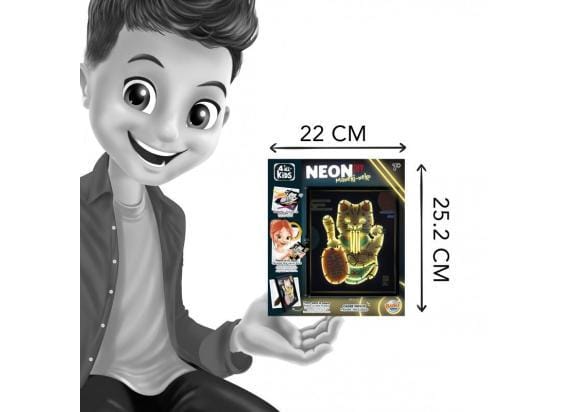 Buki - Neonframe - Thema Maneki Neko - Knutselen - Hobby