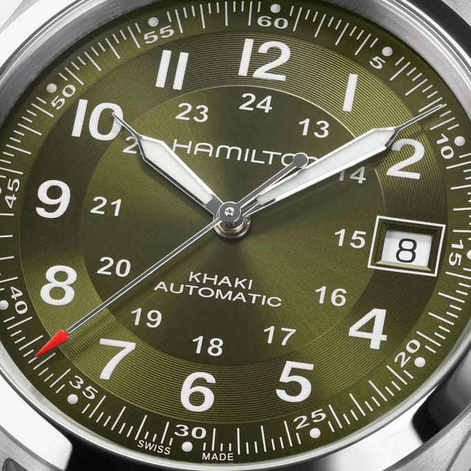 Hamilton Field H70455560 Khaki Field Horloge