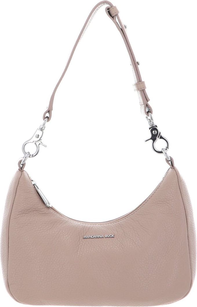 MANDARINA DUCK Leren Schoudertas Mellow Leather Shoulderbag Warm Taupe