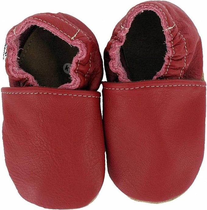 Hobea  babyslofje rood