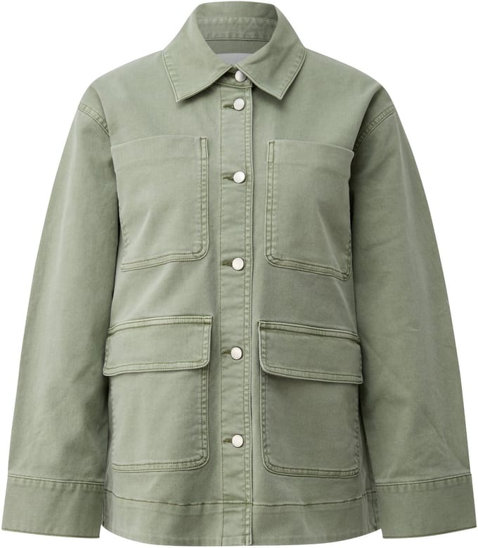 s.Oliver - female - Overhemd van twill in een relaxte pasvorm