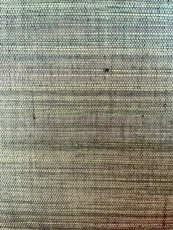 Sisal groen blauw mix zilver metallic