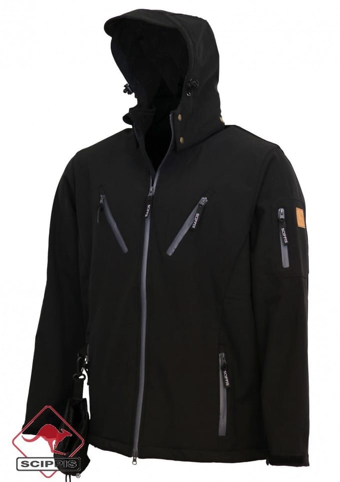 Scippis Hawson Herenjas – Warme Waterdichte Softshell Jas