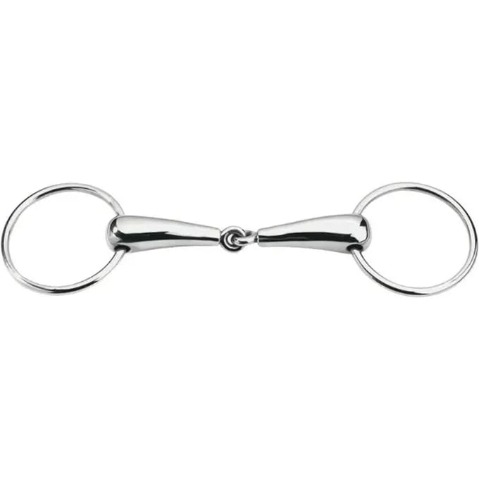 2-rings paardenbit met schuifmondstuk Feeling