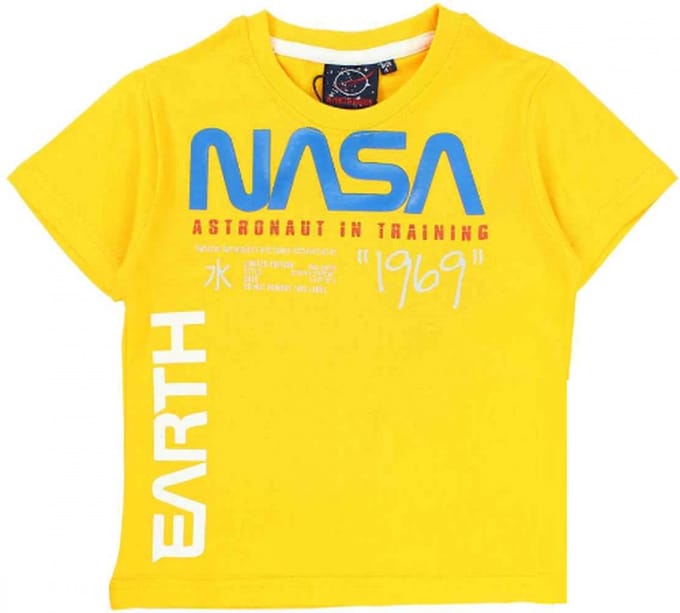 NASA - T-shirt - Geel - Maat 152