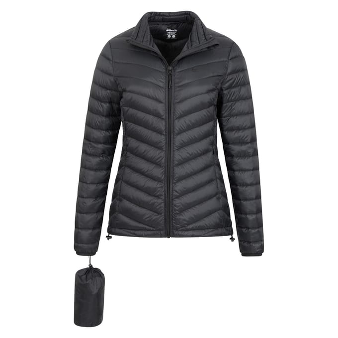 Mountain Warehouse Dames/Dames Extreme II Featherweight donsjack (Zwart)