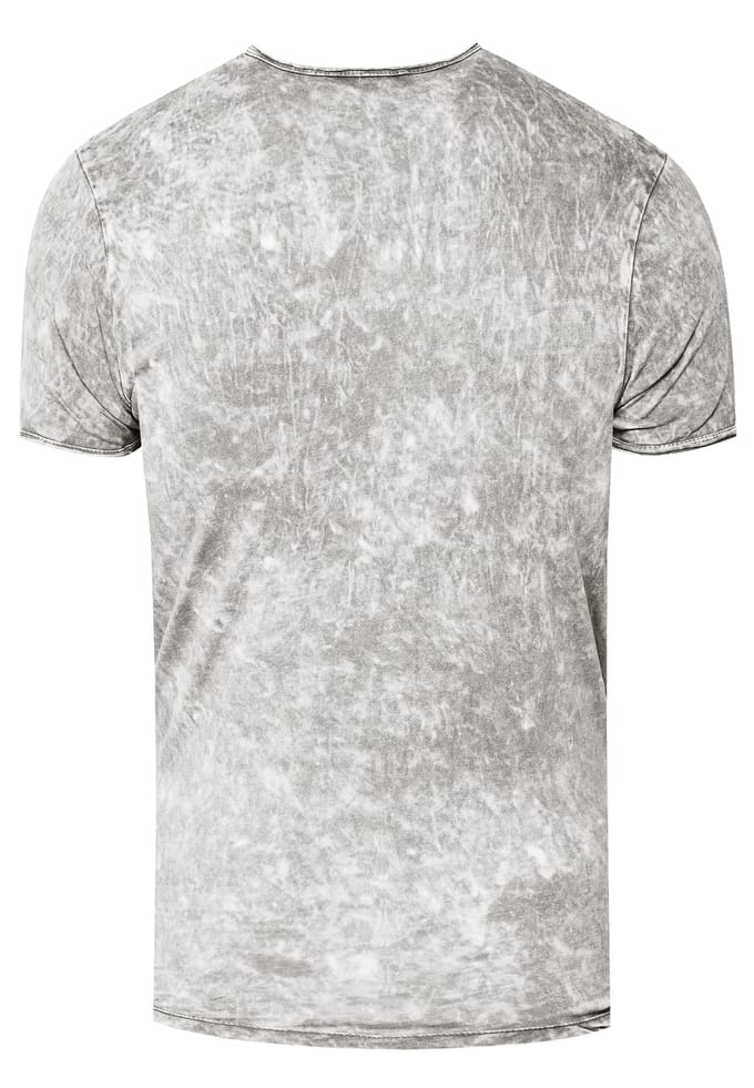 gewassen T-shirt met adelaarprint