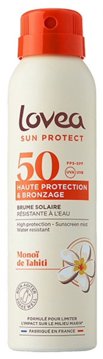 Lovea Mist Hoge Bescherming & Bruining Monoï de Tahiti SPF50 150 ml