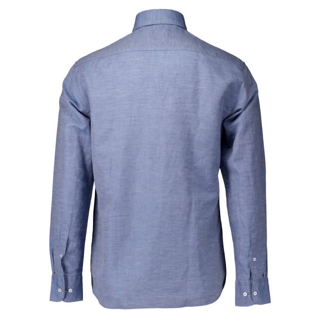 Eterna  Lange Mouw Overhemden Blauw 2355 Xs82