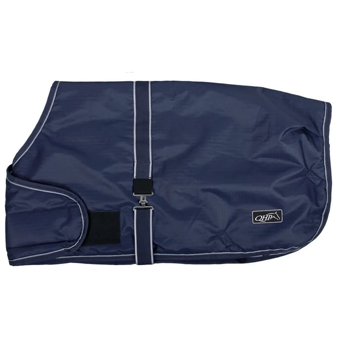 Qhp Veulendeken turnout 100gr Navy - 95 - Regendeken