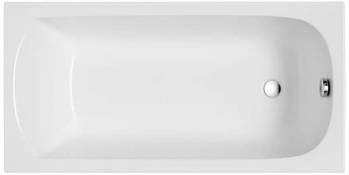 Badland CLASSIC SLIM ligbad 150 x 75 cm wit