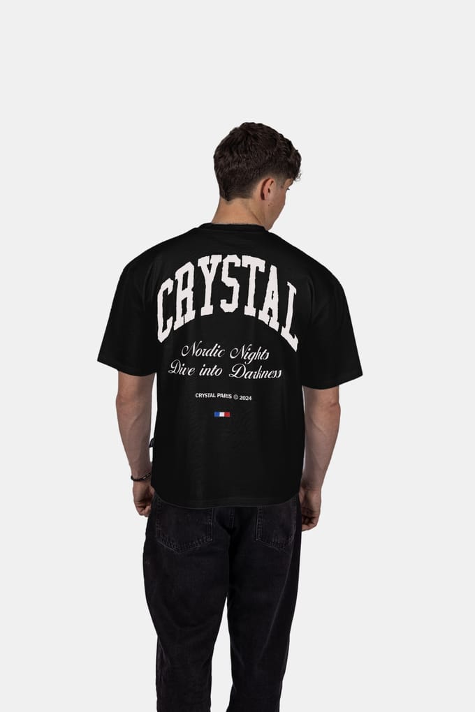 Crystal Paris Oversized T-shirt Nordic Nights