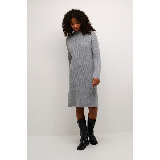 Kaffe KArinya Knit Dress Dames Jurk - Maat M