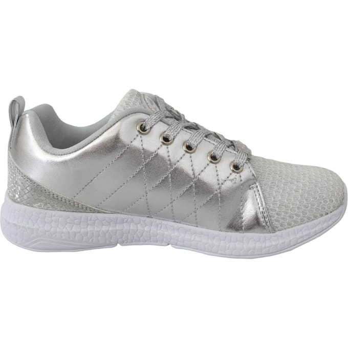 Plein Sport Vrouwen zilver Polyester Runner Gisella Sneakers Schoenen
