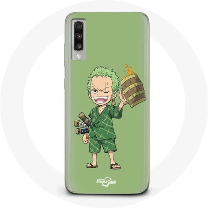 Hoesje Samsung Galaxy A70 One piece Manga Roronoa Zoro