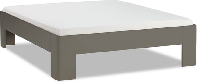 B Bright Fresh 450 Bed 90x200cm - Bedframe Antraciet - Eenpersoonsbedden - Instaphoogte: 45cm