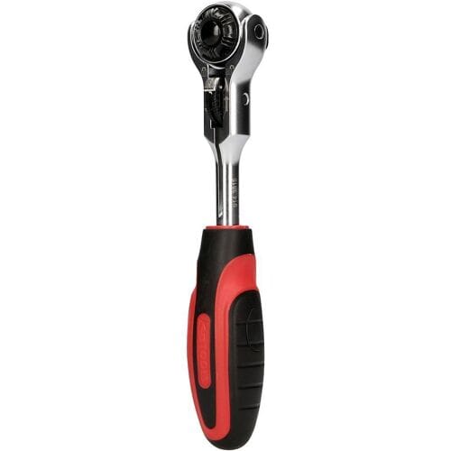 KS TOOLS 3/8" MODIFIX Mini-T-greep ratel met zwenkkop 72 tanden 0°+90° - 914.3815