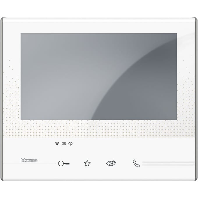 Legrand CLASSE300 X13E LIGHT Video-binnenunit voor Video-deurintercom 2-draads, WiFi Eengezinswoning Wit