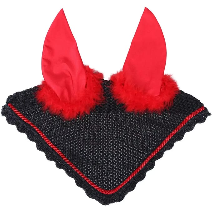 QHP OORNETJE HALLOWEEN DEVIL Rood