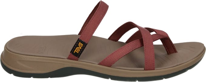 TEVA - TIRRATRAVELER FLIP W - Dames slippers - Kleur: Bruin - Maat: 43