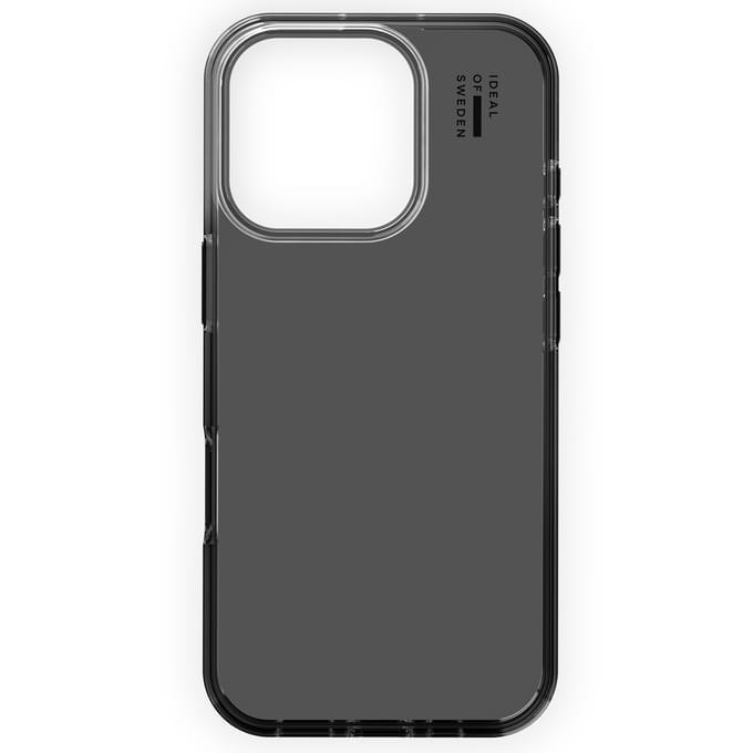 iDeal of Sweden Clear Case geschikt voor Apple iPhone 16 Pro Max - Tinted Black