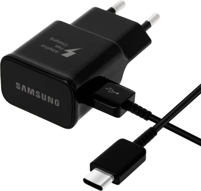 Samsung - Oplader - USB-C - 15W - 1m - Zwart
