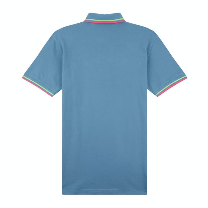 Fred Perry Heren Piqué Polo Shirt (Blauw)