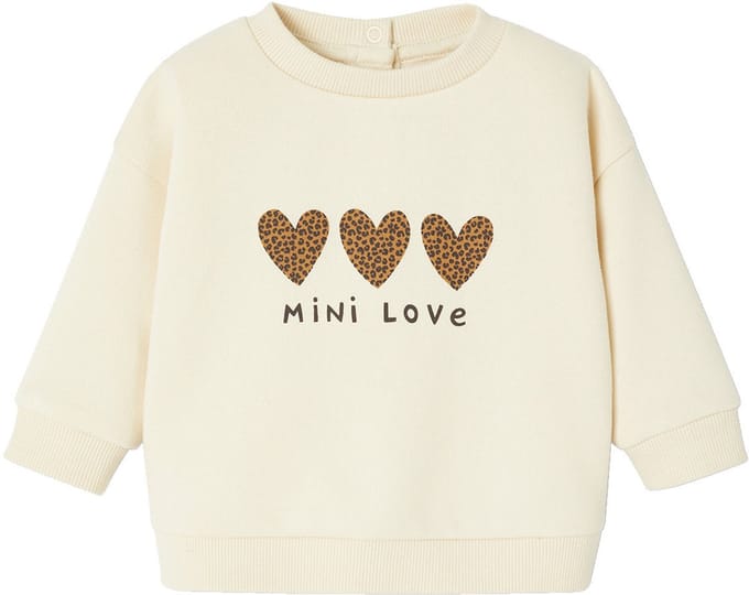 Vertbaudet Baby sweater met bedrukte boodschap