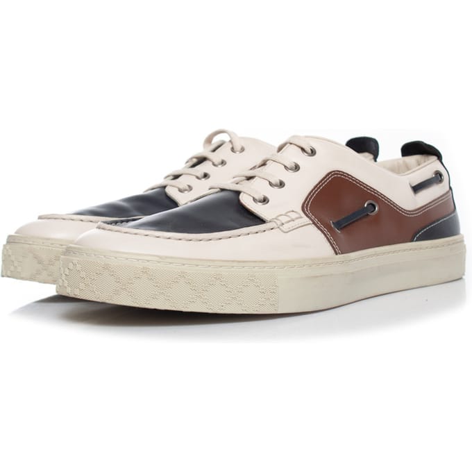 Gucci leren dekschoenen